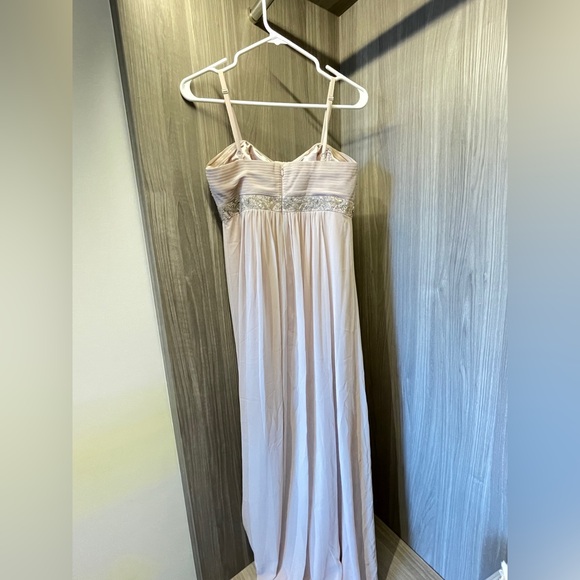 2 BRAND NEW beige Prom/Bridesmaid/Bridal/formal/cocktail dresses in S(US2-4) - Picture 3 of 6